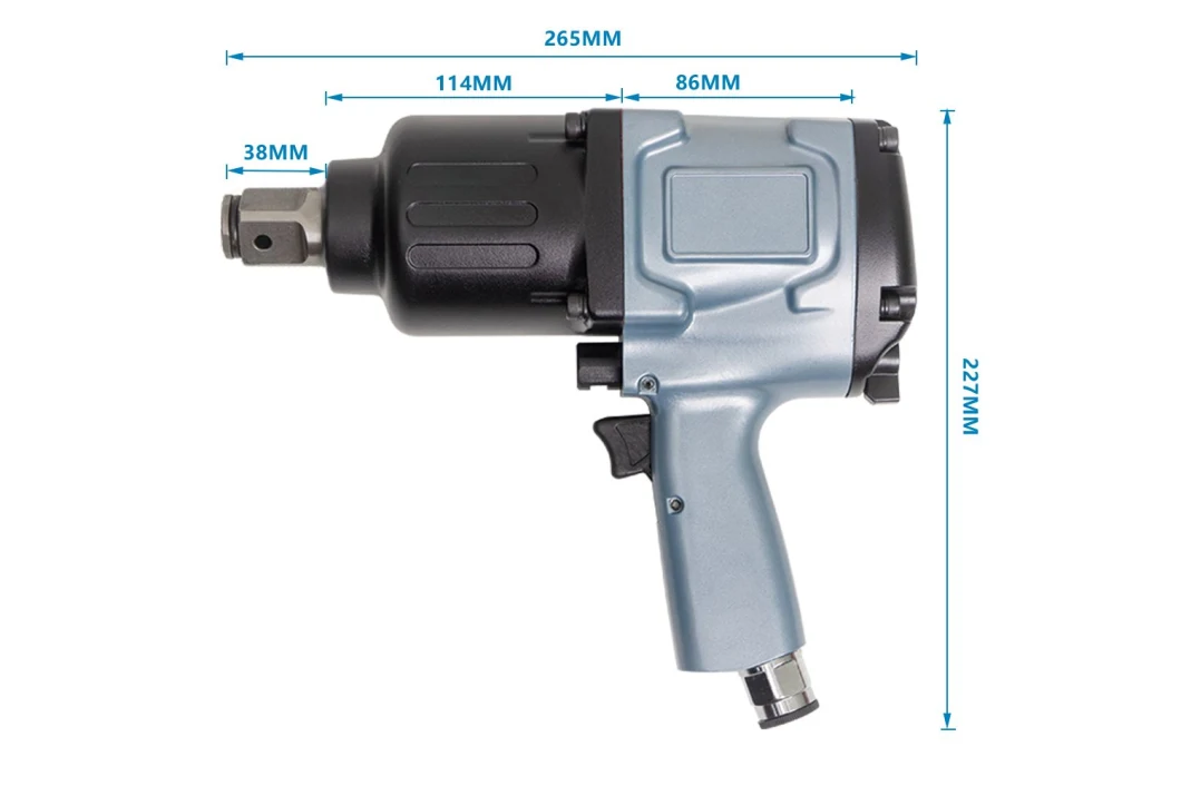 Súng cờ lê tác động không khí 1 inch Hiệu suất cao 0