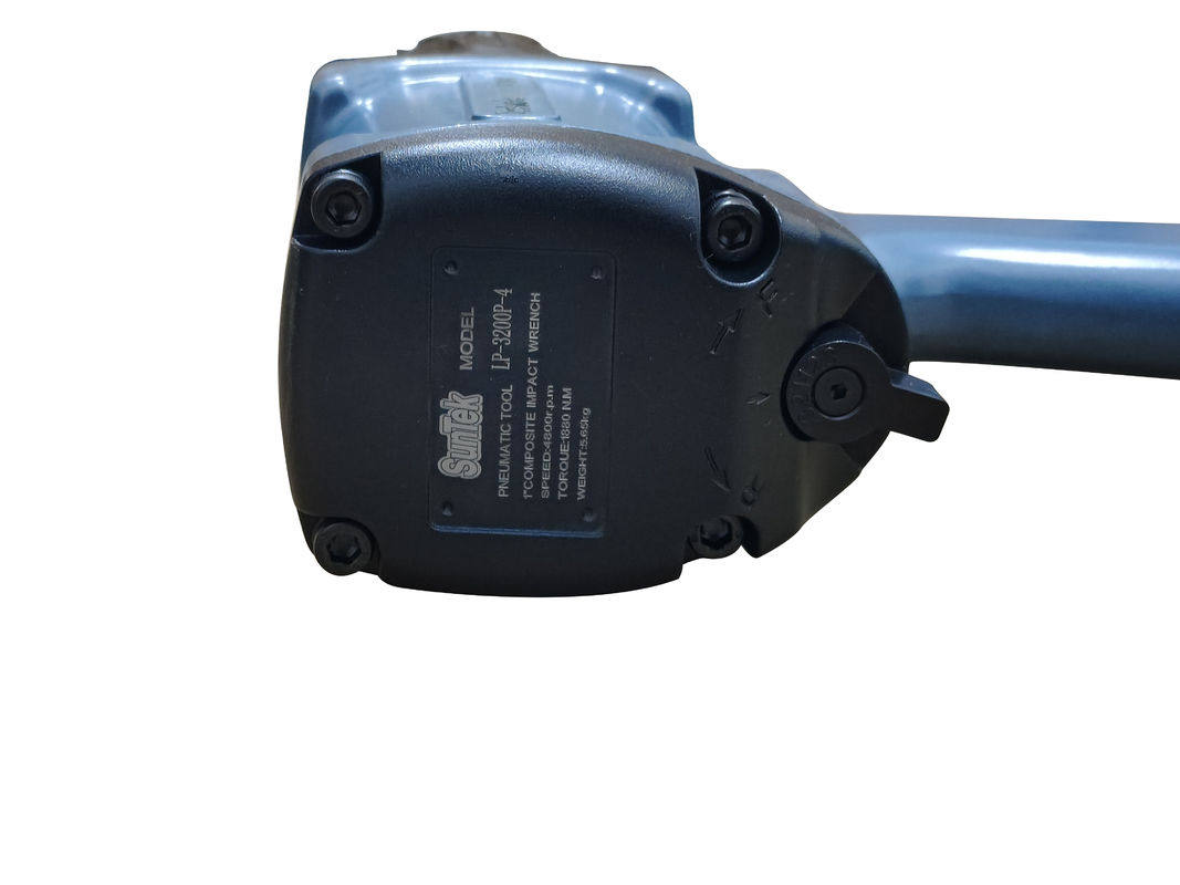 6000rpm Khí nén trung tâm 1/2 trong cờ lê tác động không khí cho ô tô có nắp cao su