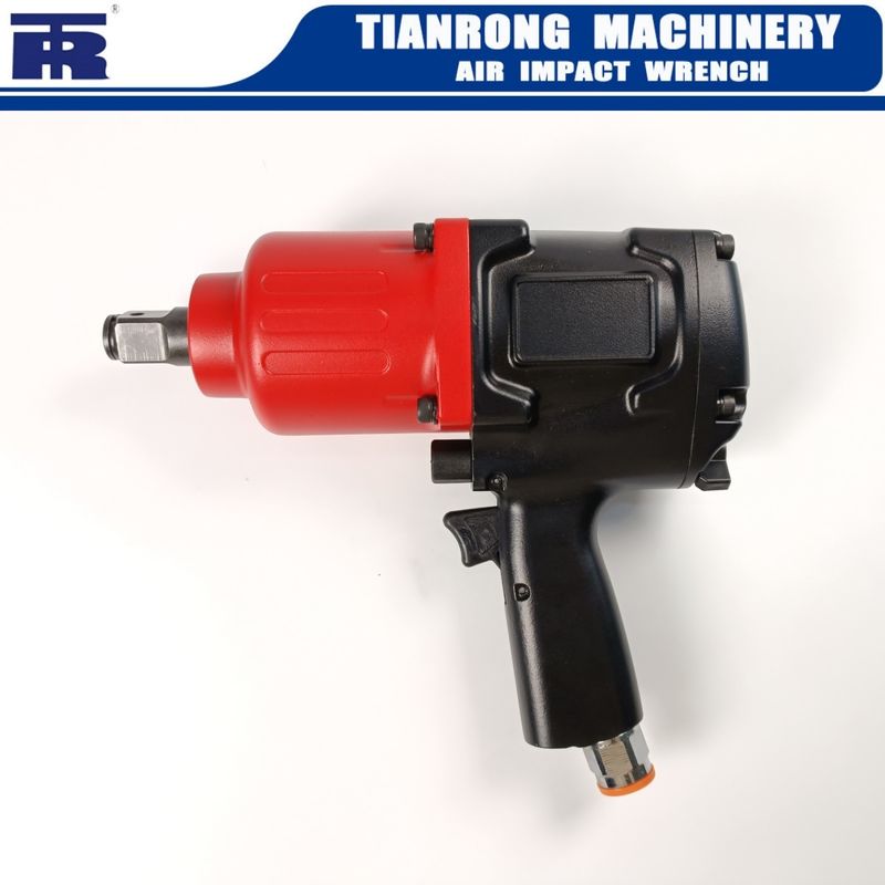 Giữ ergonomic 3 4 Inch Impact Wrench 1.5/4 Inch Anvil Length Tốc độ xoắn cao