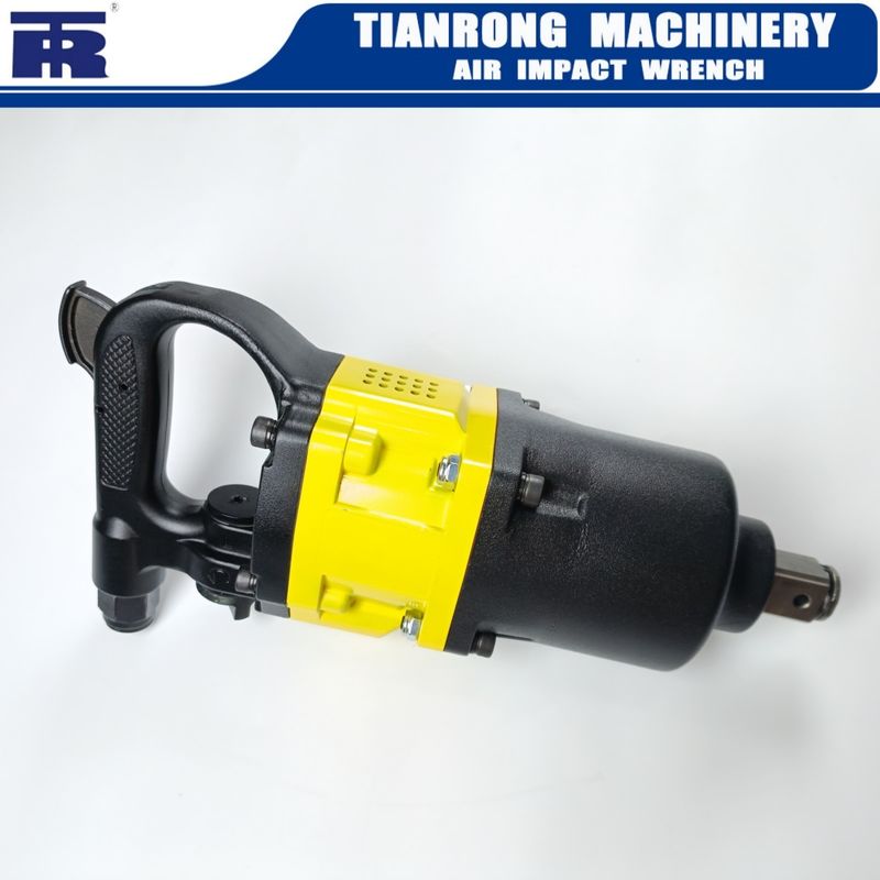 Pneumatic không dây 1 inch Air Impact Wrench hộp trắng trung tính hộp màu nâu
