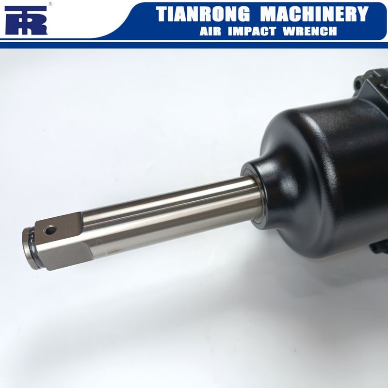 Đèn nhẹ 1 Inch Impact Wrench Twin Hammer 3500nm Max Torque 6/8 Inch Anvil Length